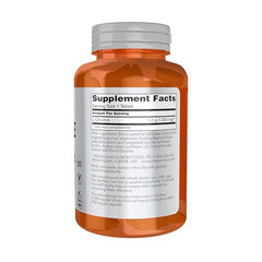 NOW Foods L-Citrulline 1200mg tablet back label close-up