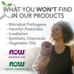 NOW Foods Lavender oil can be blended with a carrier oil for skin-friendly massage.