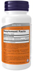NOW Foods SAMe smaller tablet with no enteric coating for easy swallowing.