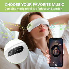 NOWWISH 9D airbag system delivering gentle eye relaxation.