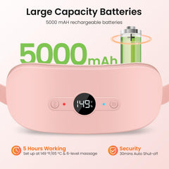 NOWWISH fast-heat belt delivers warmth in seconds for quick relief.