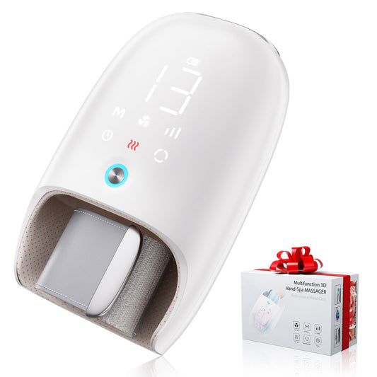 NOWWISH hand massager with graphene heat delivering quick warmth for tense hands