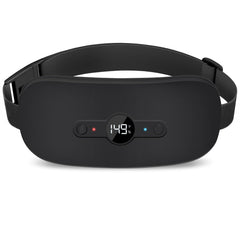 NOWWISH heating pad LED display shows battery, temperature, and mode for easy control.