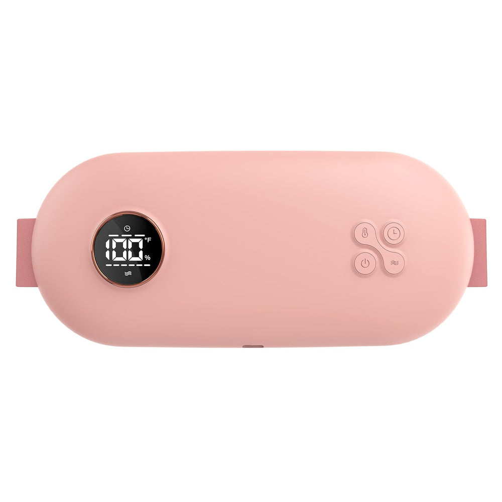NOWWISH graphene heating pad with battery and LED display for easy control