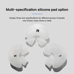 NQIAO nasal pillow medium secure, versatile fit for nightly use