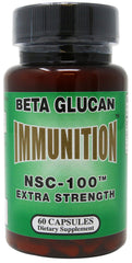 NSC Immunition bottle top view shows 60 capsules for immune support