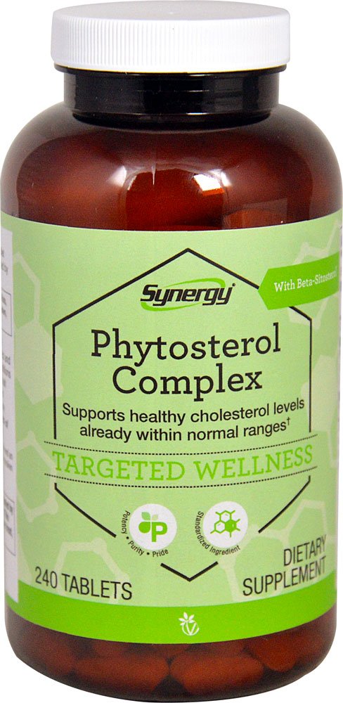 NSI Vitacost Phytosterol Complex bottle with tablets for daily cholesterol support