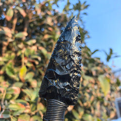 NsmjodStone 4inch hatchet portion provides compact display option.