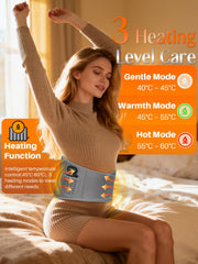 Nsoela heating pad with 8000mAh battery enabling portable warmth