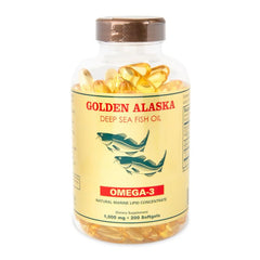 Nu Health Alaska Deep Sea Omega-3 softgels image highlighting convenient daily use