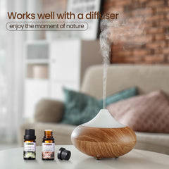 Nuanchu essential oil bottle close up highlighting quality and steam distillation