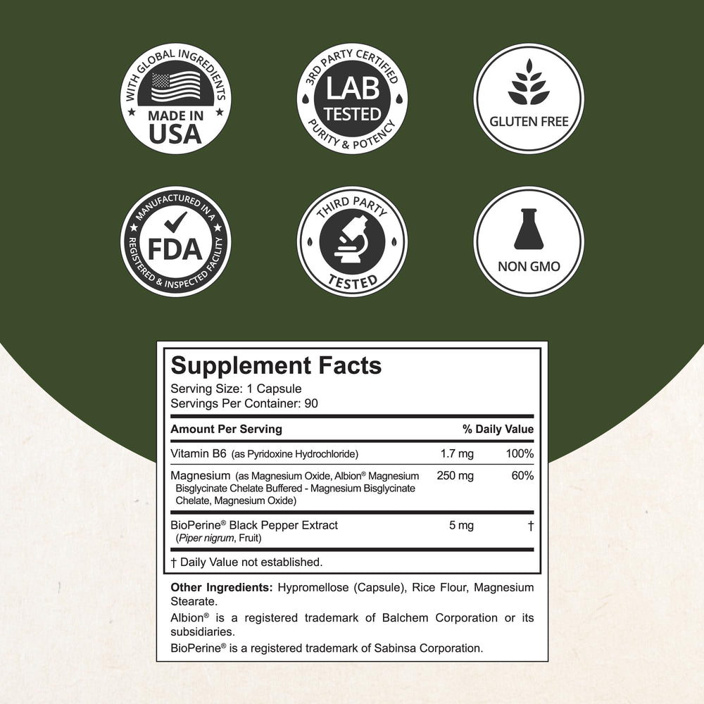 NuBest BioPerine black pepper extract label suggesting enhanced absorption.