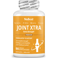 Daily routine scene featuring NuBest Joint Xtra for mobility support
