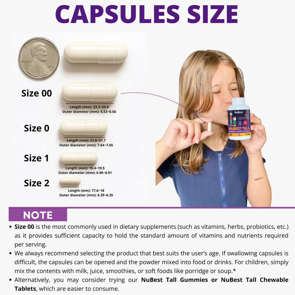 NuBest Tall dispensing scoop enables easy daily serving.