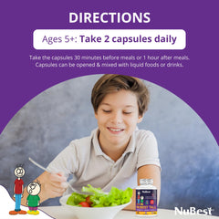 NuBest Tall herbal blend offers a nourishing plant-based wellness touch.