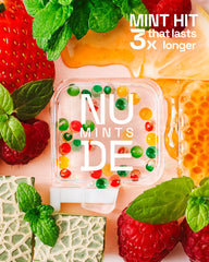 NUDE Mints inner capsule releases gut freshness for lasting freshness