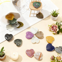 Vibrant Nuenen rose quartz hearts perfect for gifting and artistry