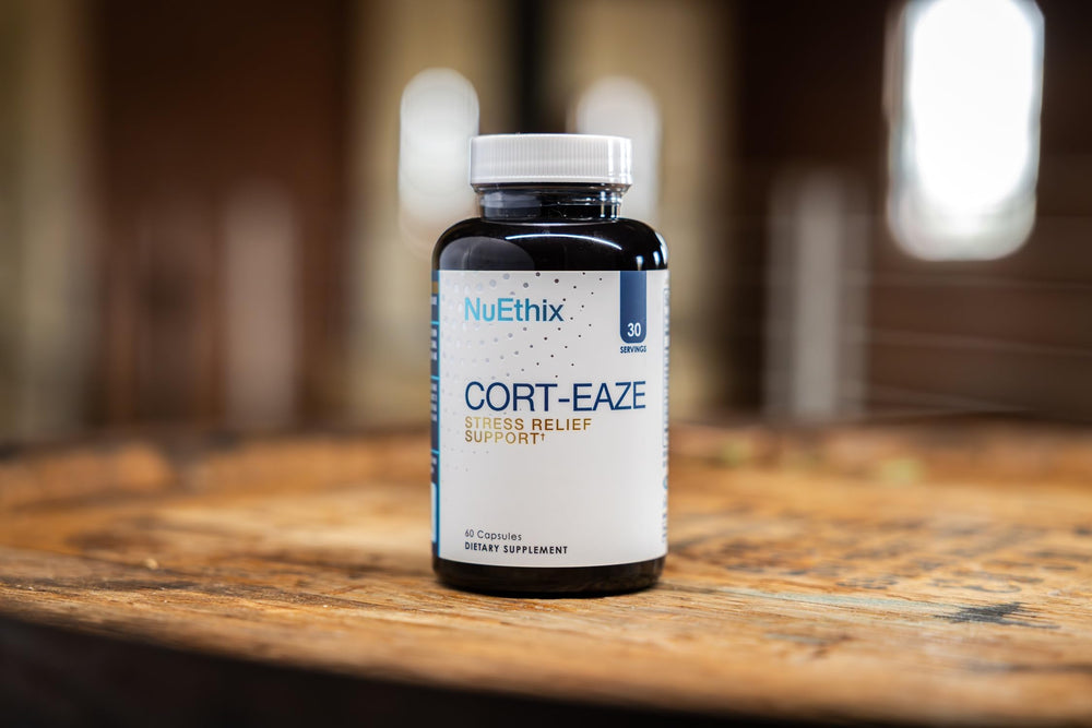 Relaxation scene featuring Cort-Eaze for an evening routine