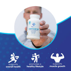 NuEthix Jumpstart EC packaging shows 30 servings per bottle for ongoing use.