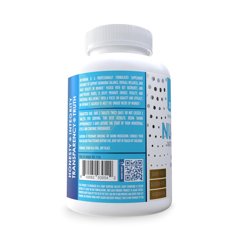 Packaging box of NuEthix Nu-Woman highlights convenient use