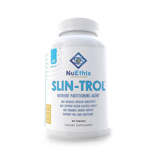 NuEthix SLIN-Trol bottle front view for carb management support