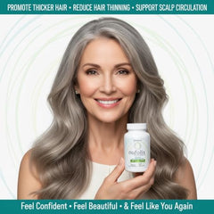Nufolix label highlights biotin and zinc for follicle health.