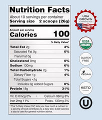 NUFYX USA-grown peas field emphasizes natural, sustainable protein.