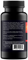 Nugenix Perform label closeup emphasizes Nitrosigine and Panax Ginseng