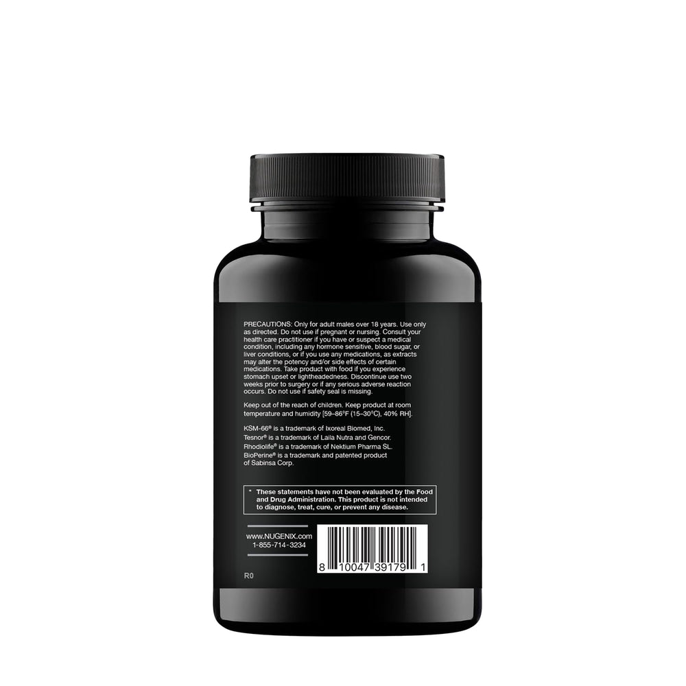 Nugenix Total-T Maxx label highlights patented ingredients for potential benefits