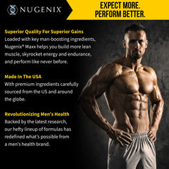 Nugenix Total-T Maxx packaging on shelf signaling energy support
