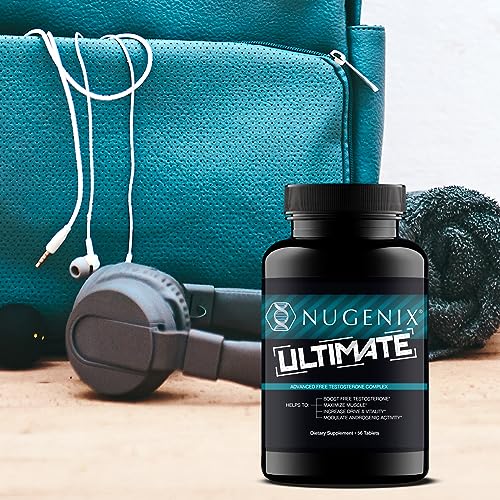 Nugenix Ultimate label view showing eight key ingredients and purity emphasis