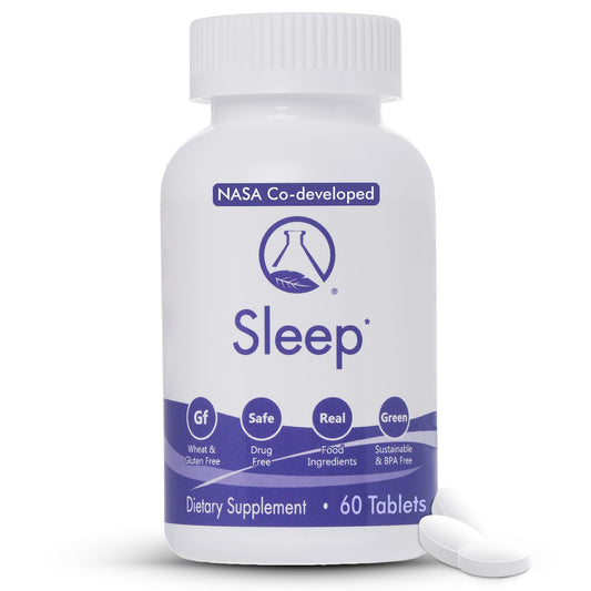 Nugevity Sleeping Aid bottle ready for a calm, restful evening.