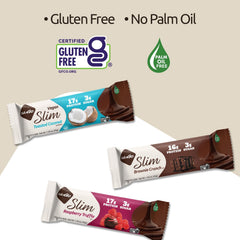 NuGo Slim bars ready for on-the-go snacking in a bag