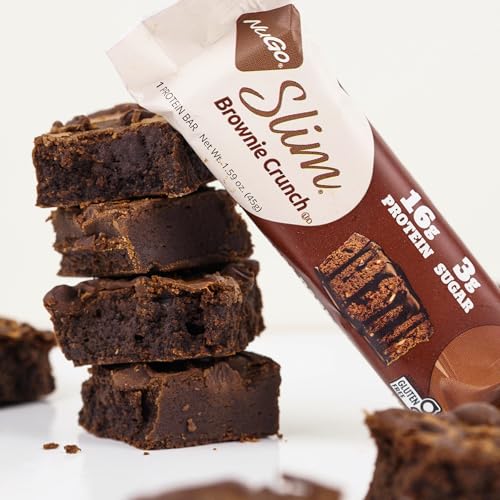 NuGo Slim Raspberry Truffle nutrition panel highlights fiber and net carbs.