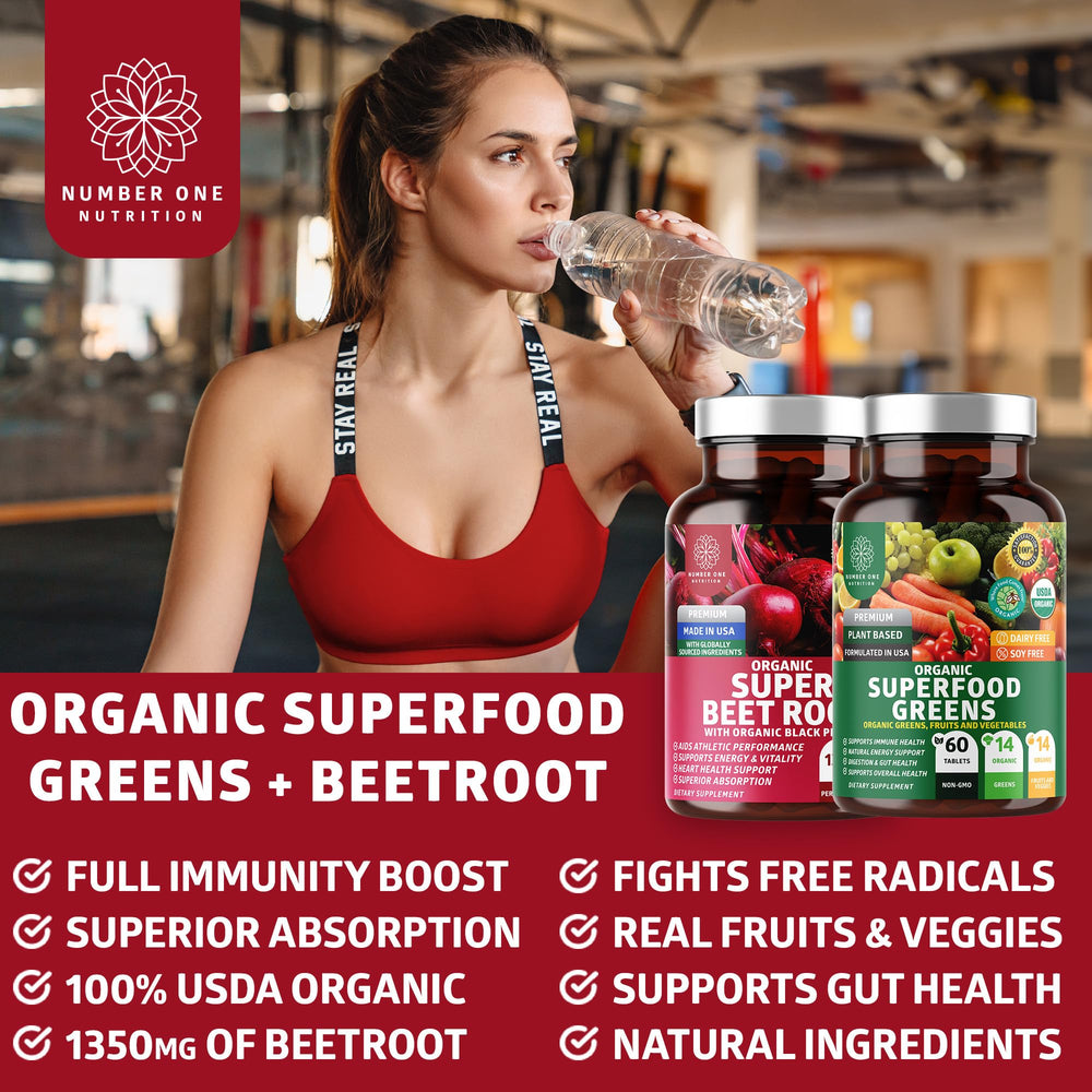 Number One Nutrition N1N organic ingredients label