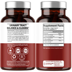 Closeup of Number One Nutrition D-Mannose capsules for easy daily supplementation.