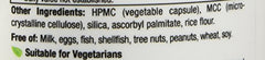 NuMedica Methyl-Plex B veggie capsules beside water; ready-to-take on the go