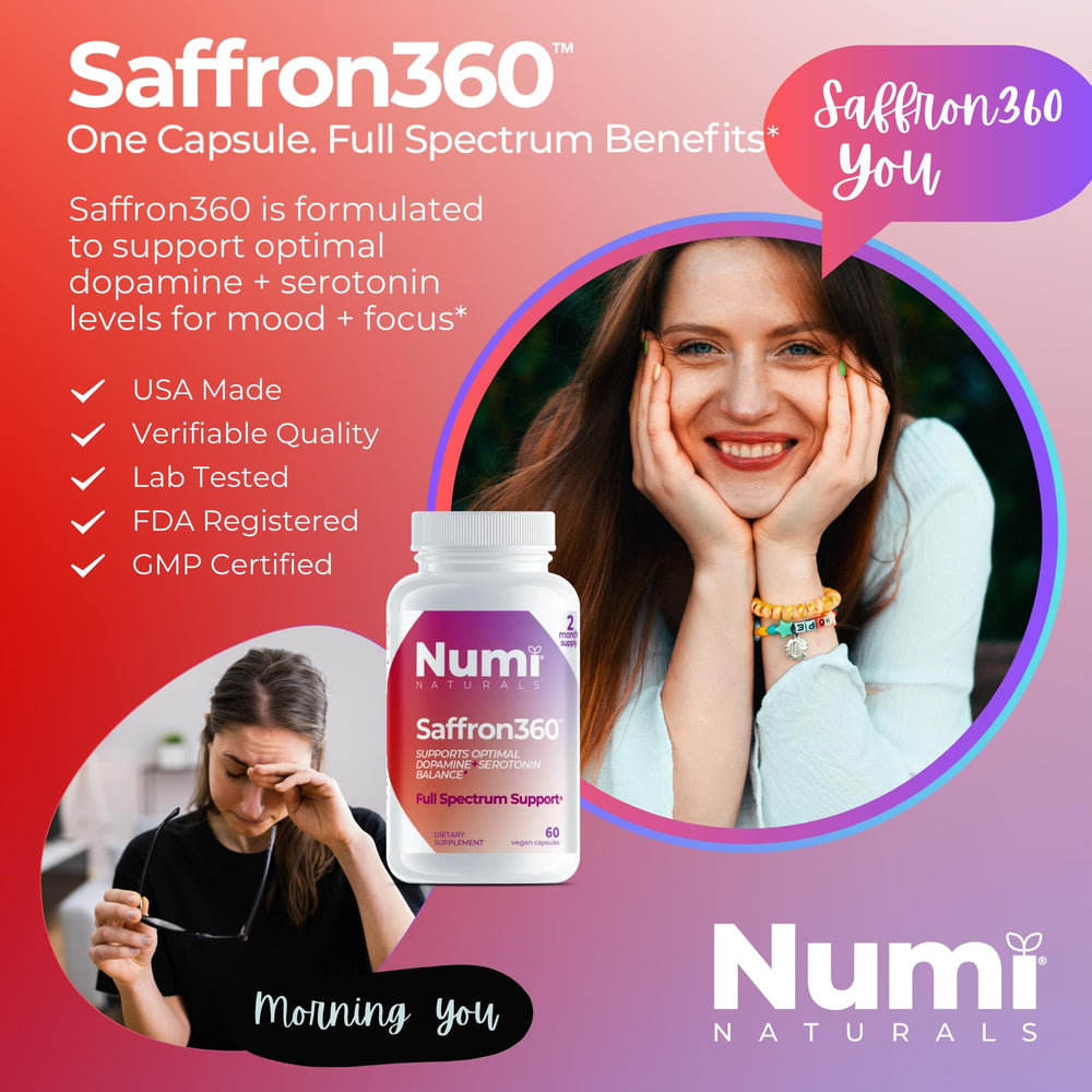 Numi Naturals 60-day supply in a single bottle for routines.