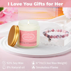 Nuo Cai Duo fig candle jar creates a cozy, mellow mood.