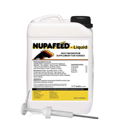 Nupafeed Magnesium Daily Liquid 3L pour over feed to support calmer horses
