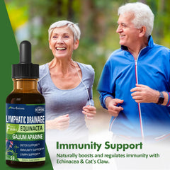 Pouring Nurbetoxa Cleavers Drops to highlight easy daily dosing
