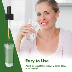 Lymph massage tool with Nurbetoxa Cleavers Drops ready to use