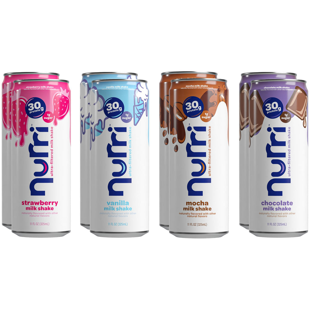 Nurri Ultra Filtered Milk Shake front can view - ready-to-drink protein.