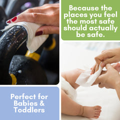 Nurture Valley XL wipes with aloe, vitamin E, and chamomile for soothing care.