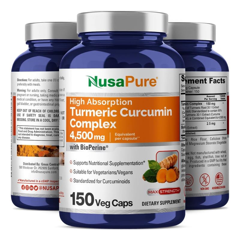 NusaPure gluten-free vegetarian capsules for daily use.