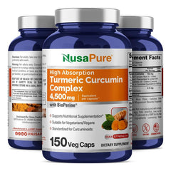 NusaPure gluten-free vegetarian capsules for daily use.