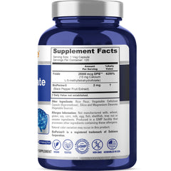 NusaPure L-Methylfolate 15mg capsules closeup showing veggie capsules.