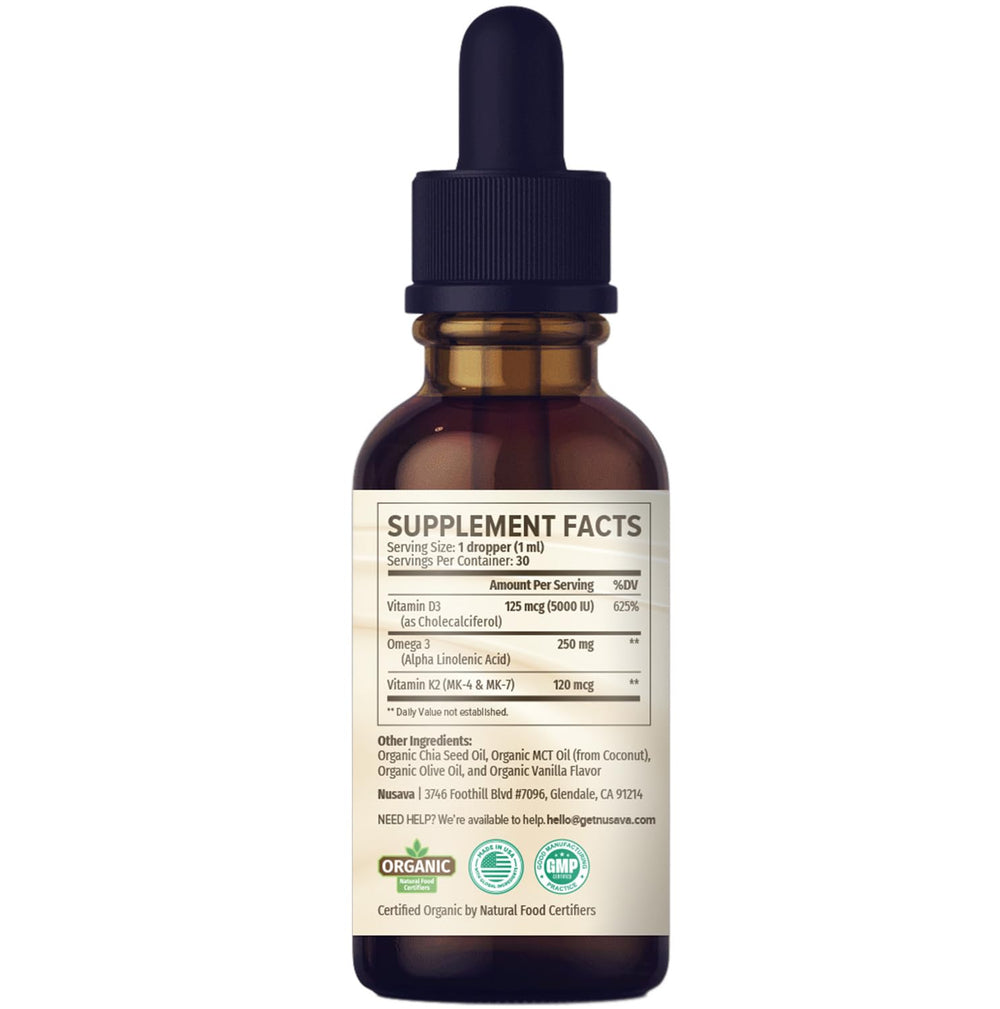 NUSAVA travel-friendly bottle and cap support on-the-go use.