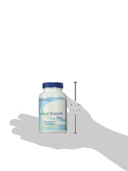 Nutra BioGenesis Adrenal Support Plus herbal blend illustration showing adaptogens for resilience