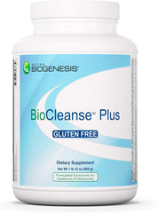 Nutra BioGenesis BioCleanse Plus bottle front promotes immune support.